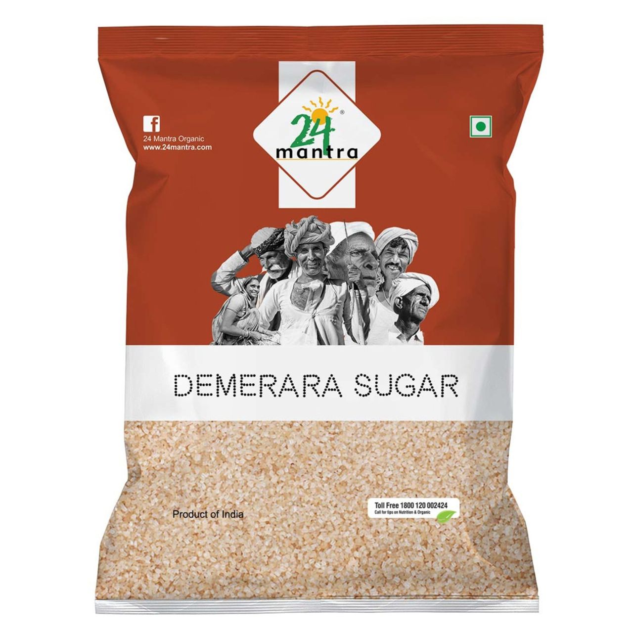 24 Mantra Organic Bura (Brown )SUGAR Cosmetics Demerara