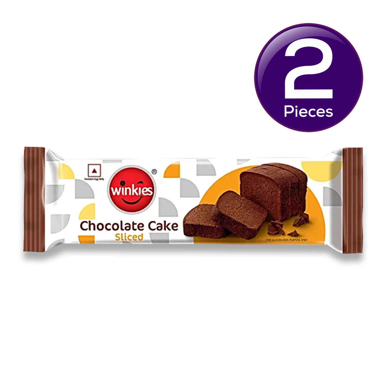Winkies Cake - Chocolate Cake Slice 100 g X 2 Combo