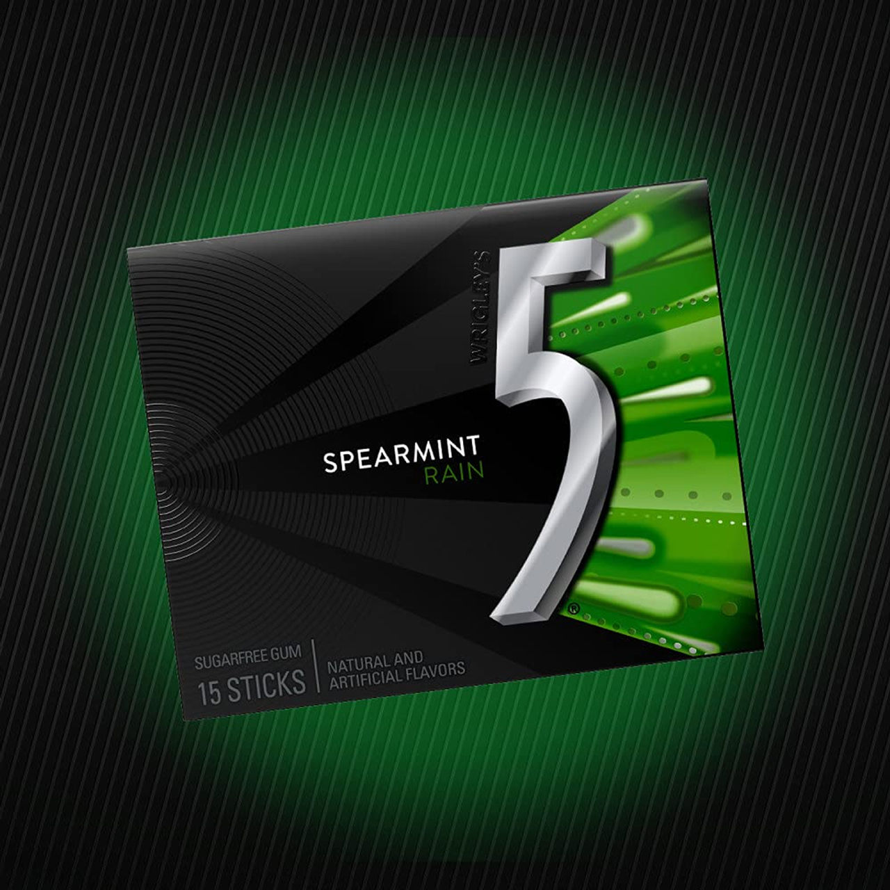 Wrigleys 5 Gum Spearmint Rain Cobalt