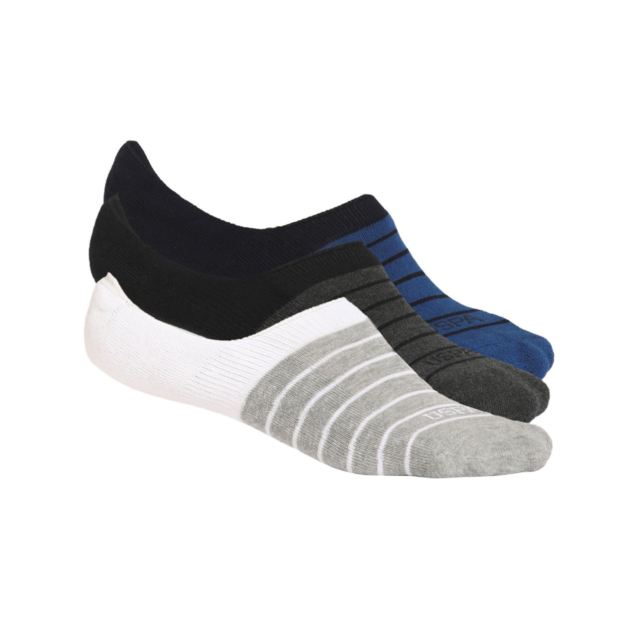 U.S. Polo Assn. | Socks Pack of 3 | ES004 | Black, Navy and White
