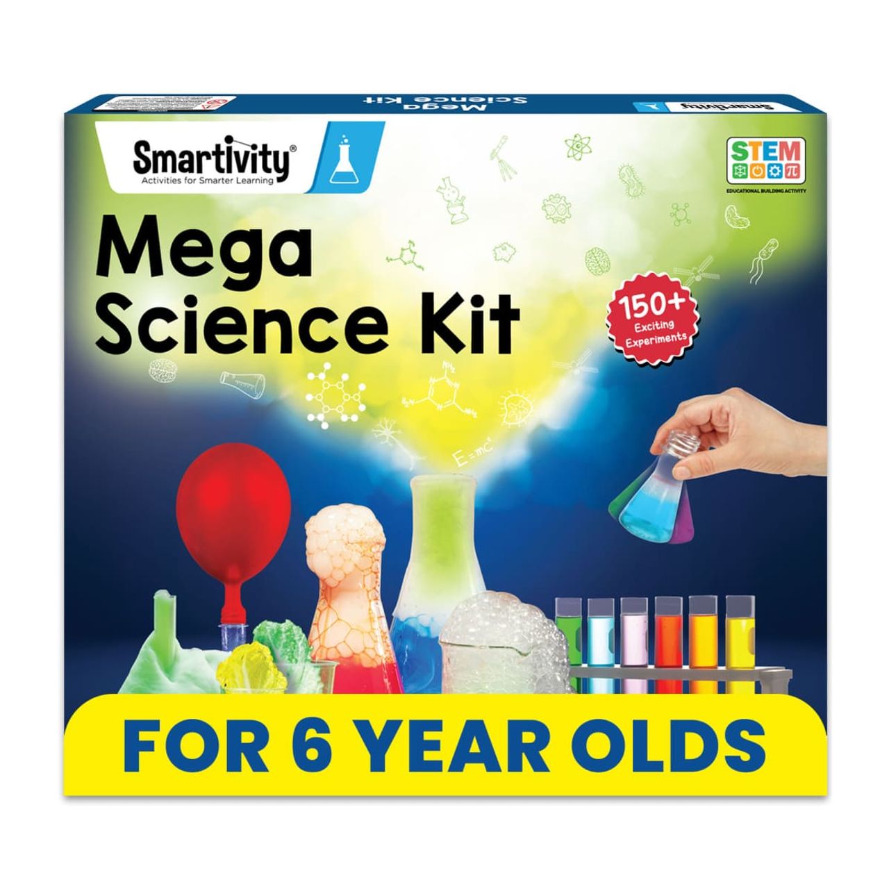Smartivity 150+ Science Experiment Kit Science Kit for Kids 6 to 12 Years Old | Birthday Gifts Idea