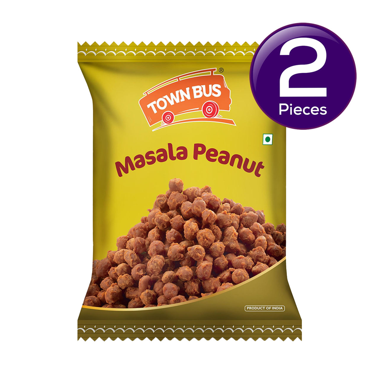 Town Bus Snacks Masala Peanut Combo
