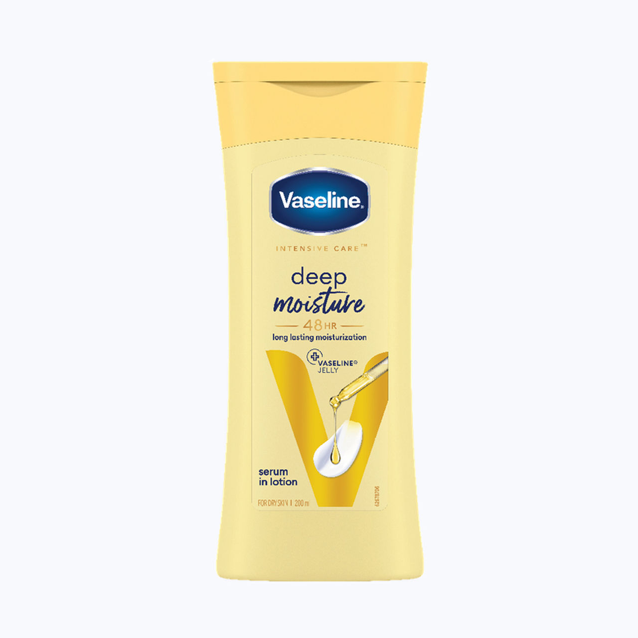 Vaseline Deep Moisture Body Lotion | For Dry Skin | Moisturised Glowing Skin | With Pro Ceramides