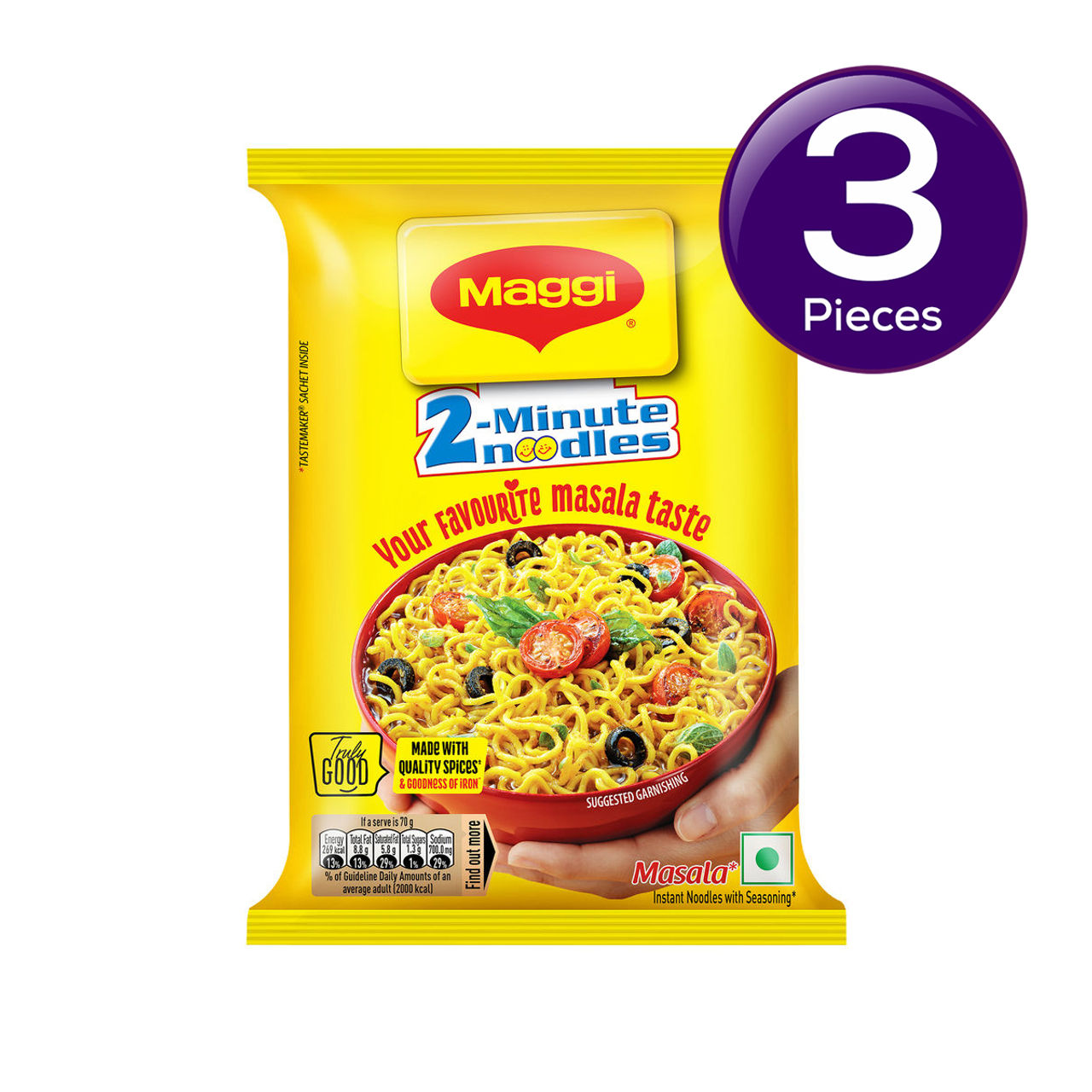 Maggi 2-Minute Noodles Masala 70 g Combo