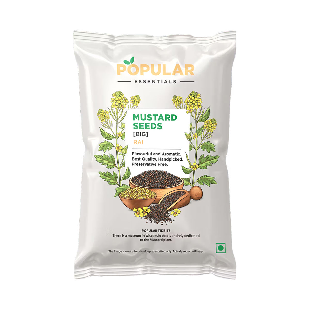 Popular Essentials Mustard Seeds Rai Big
