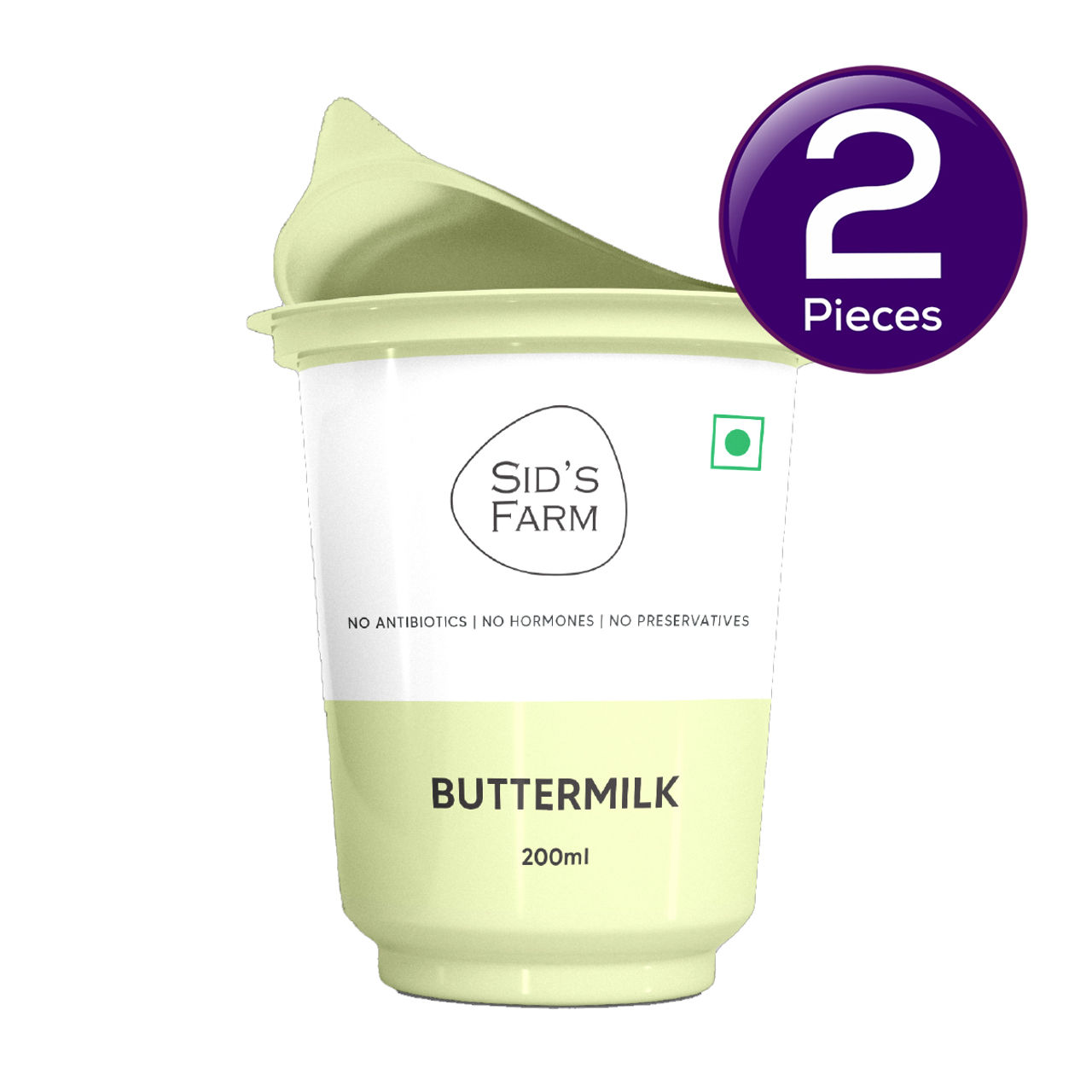 Sid's Farm Buttermilk 200 ml Combo