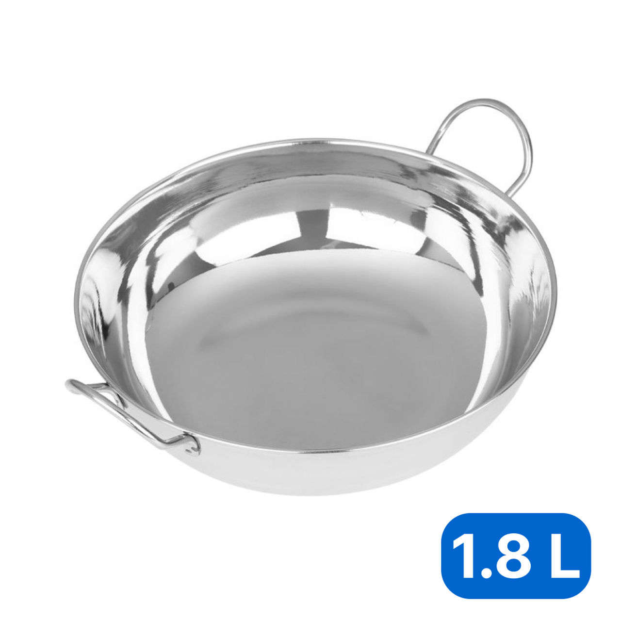 BAY6 Stainless Steel Kadai –1.8 L