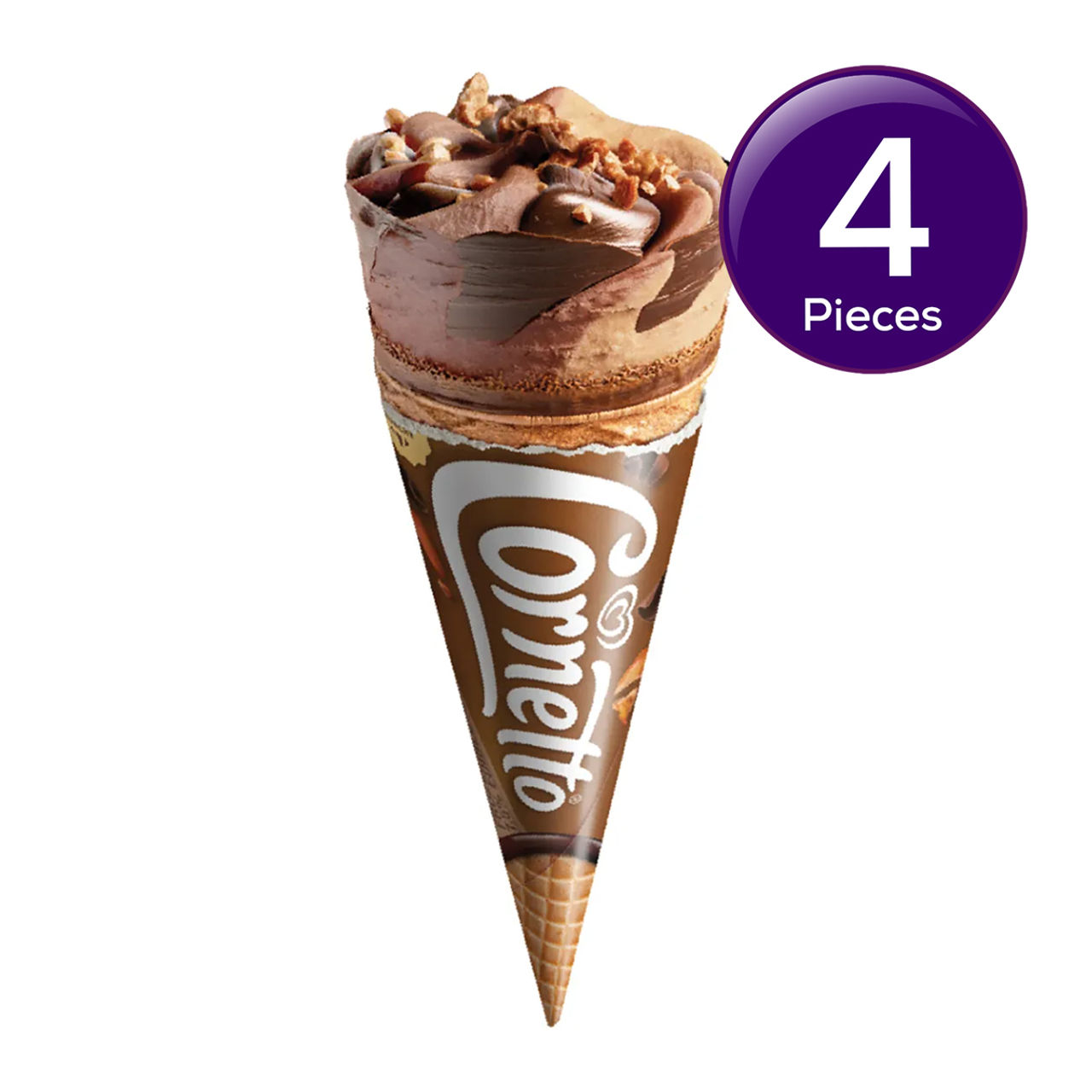 Kwality Wall's Cornetto Double Chocolate 105 ml Combo