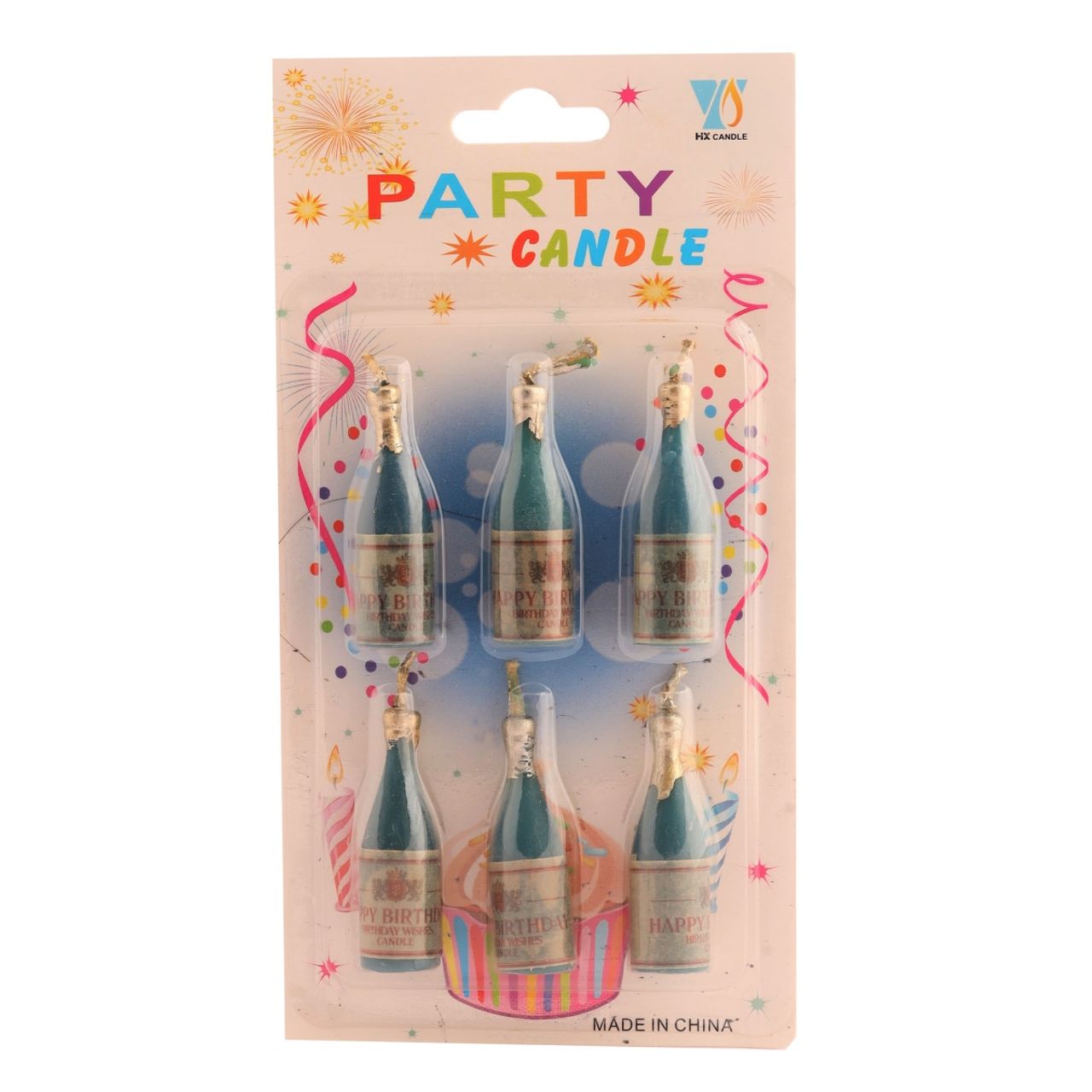 Birthday Champagne Candles