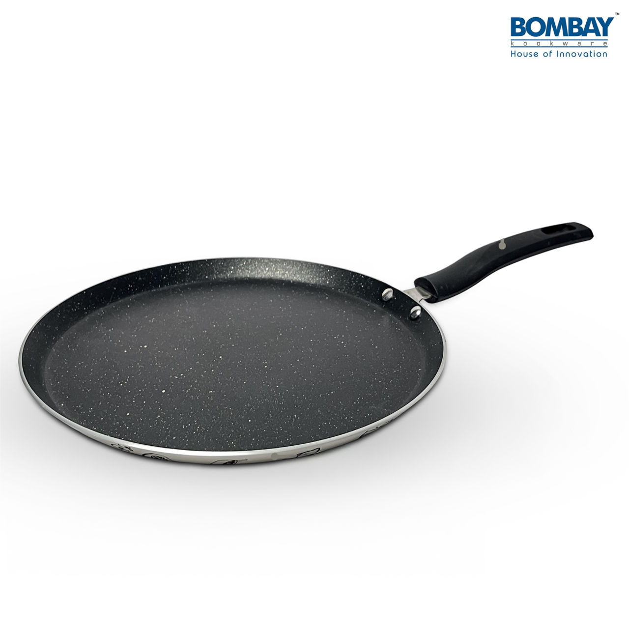 Bombay Kookware Kala Kruti Dosa Tawa 28cm