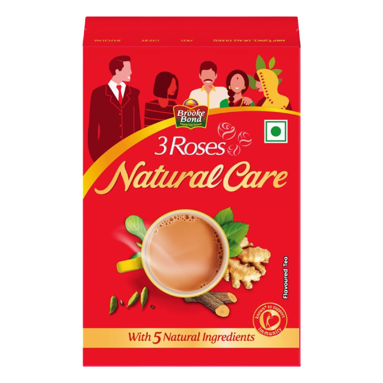 3 Roses by Brooke Bond Ginger Tea