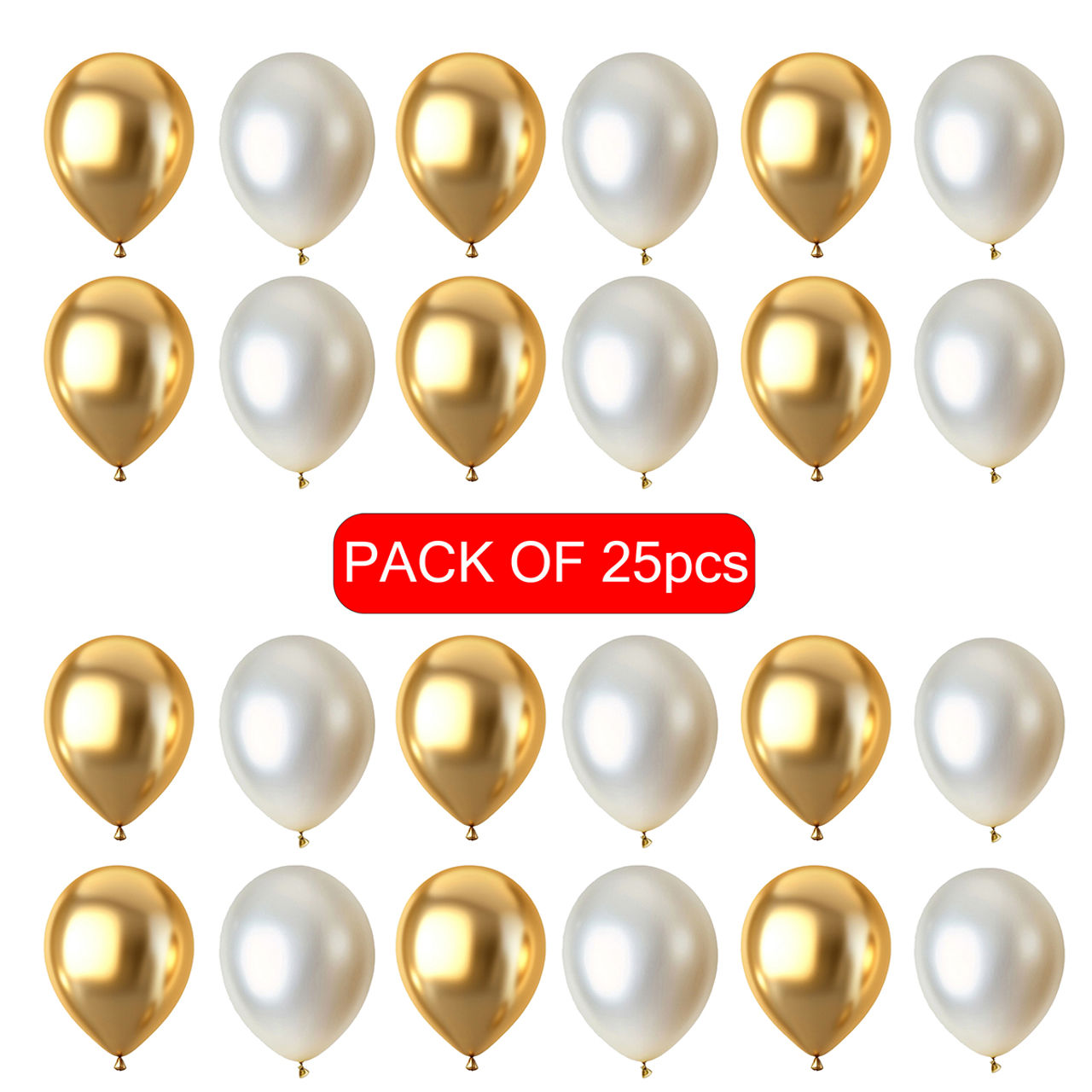 Balloons - Golden & Silver