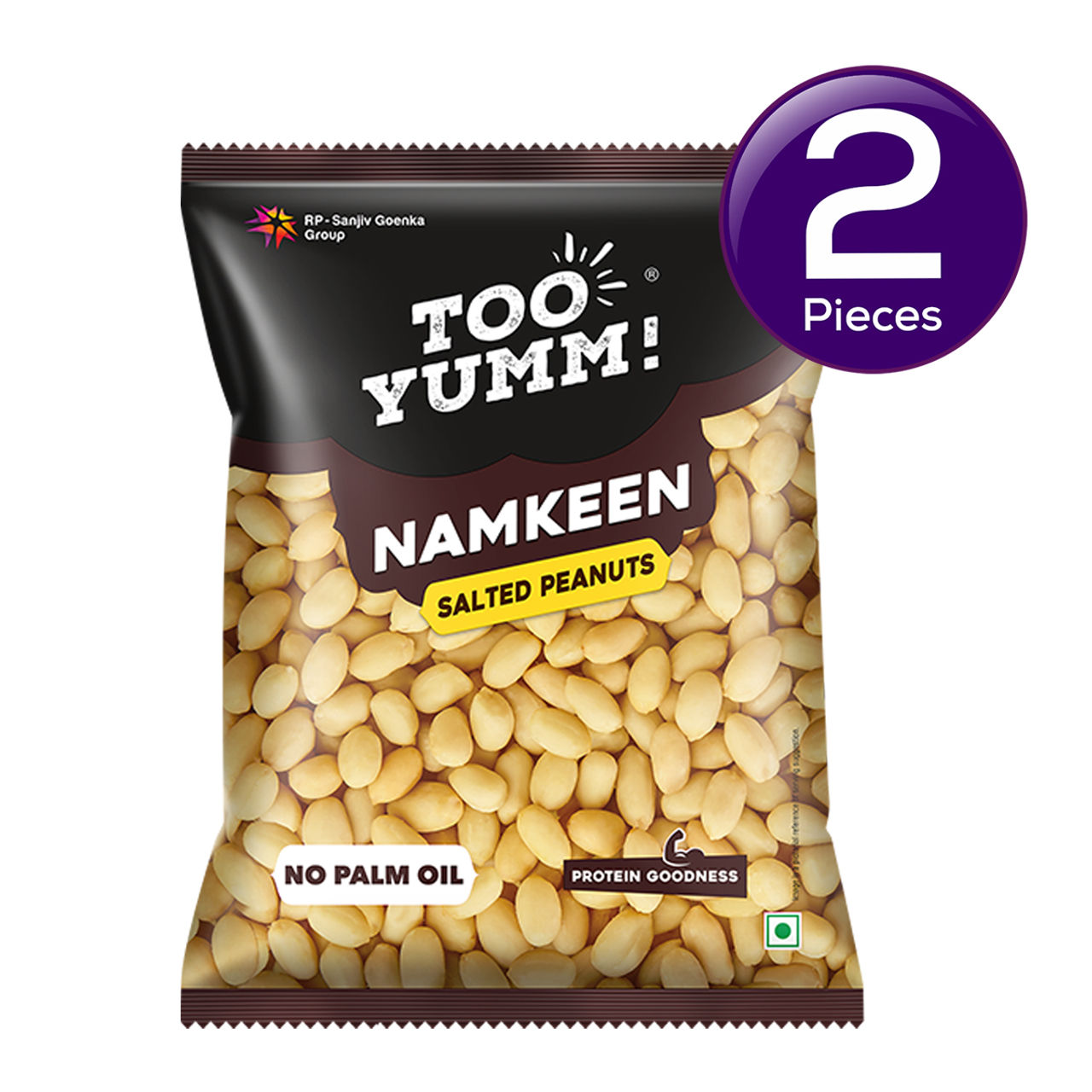 Too Yumm! Salted Peanuts | No Palm Oil | Protein Goodness Combo