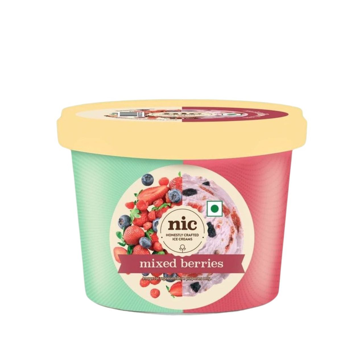 NIC Mixed Berries Ice Cream Cup