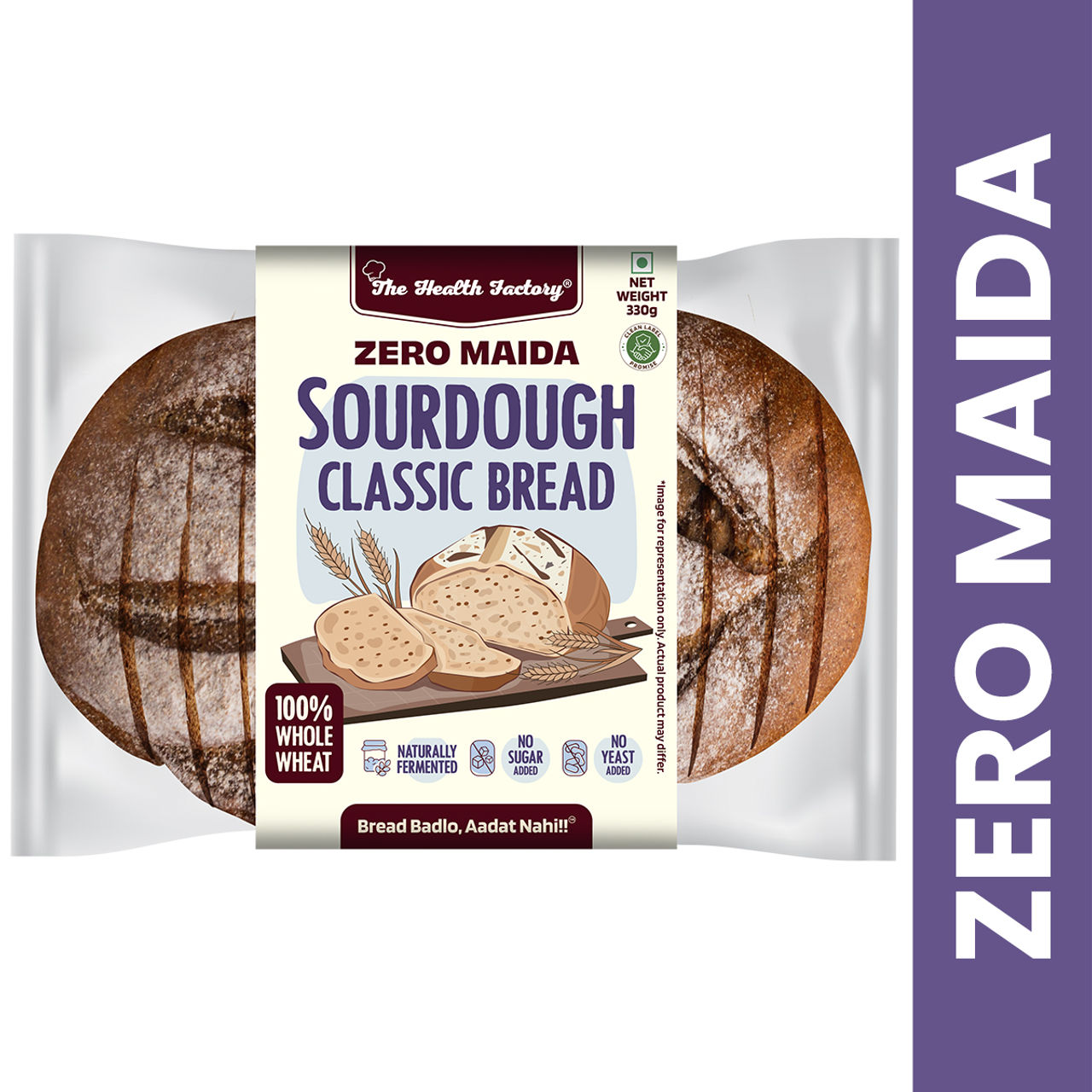 The Health Factory Zero Maida Classic Sourdough | Clean Label