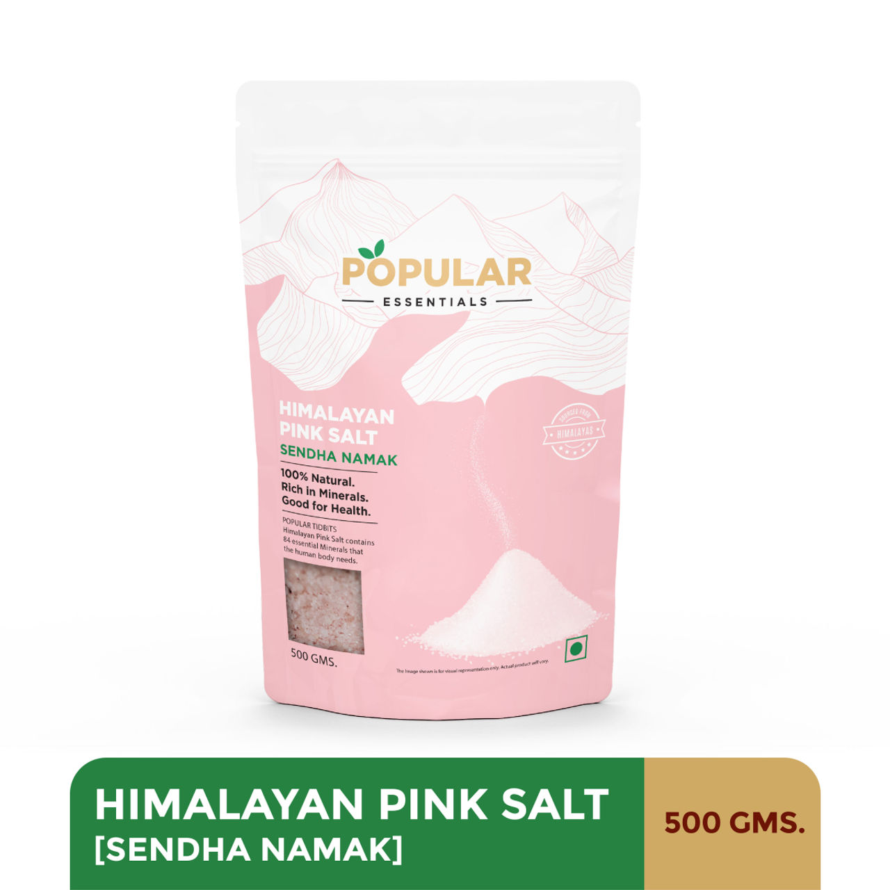 Popular Essentials Pink Rock Salt | Sendha Namak