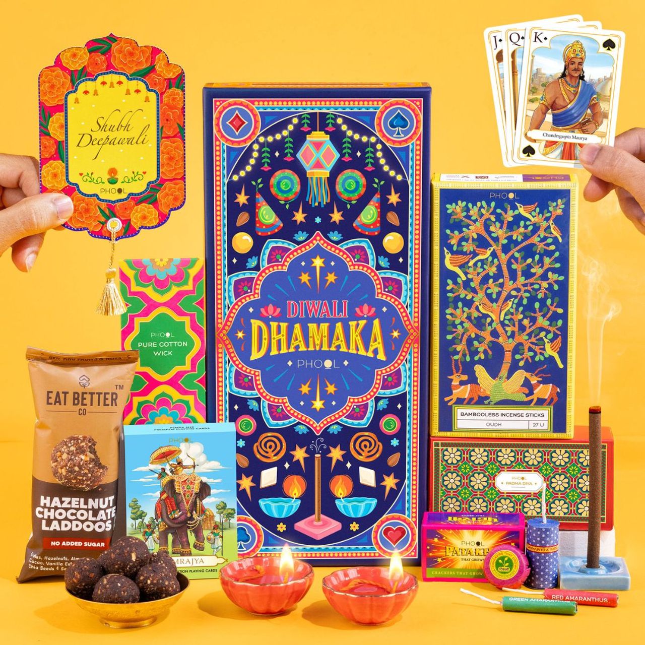 Phool Diwali Dhamaka - 7 Inclusions Diwali Gift Hamper