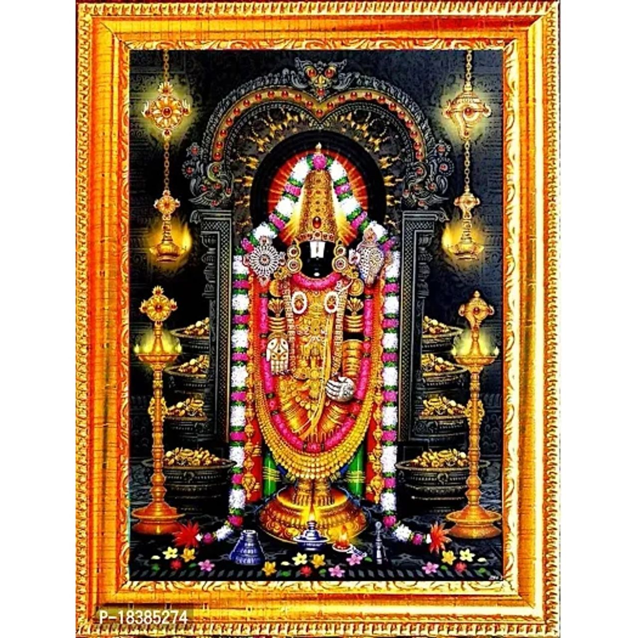 Divine Vibes Venkateshwara Deity Photo