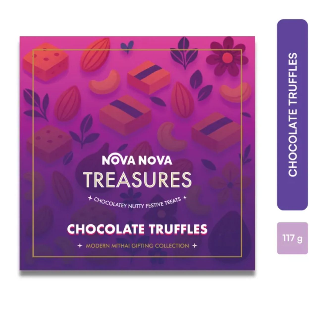 Nova Nova Assorted Nutty Chocolate Truffles Gift Box