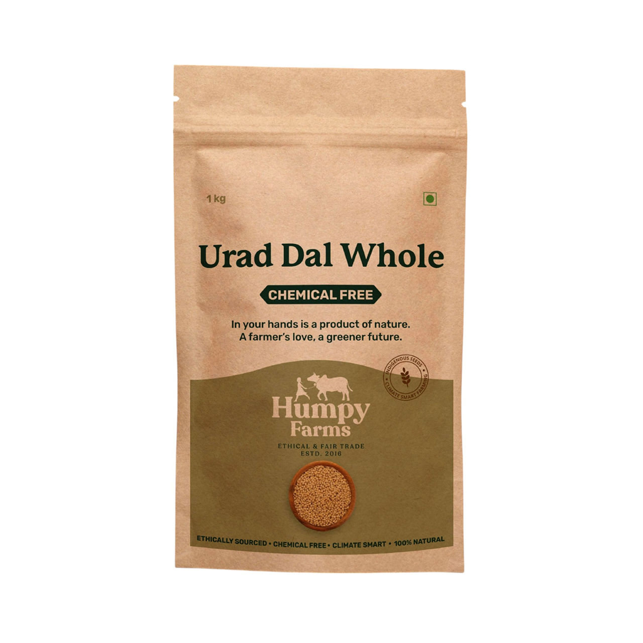 Humpy Farms Organic Urad Dal