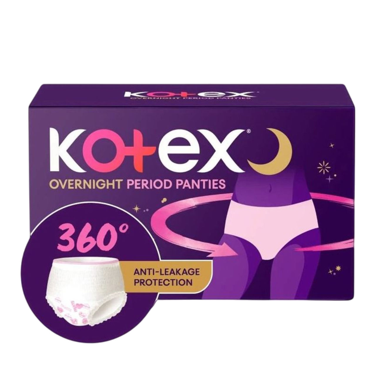Kotex Overnight Period Panties | M-L