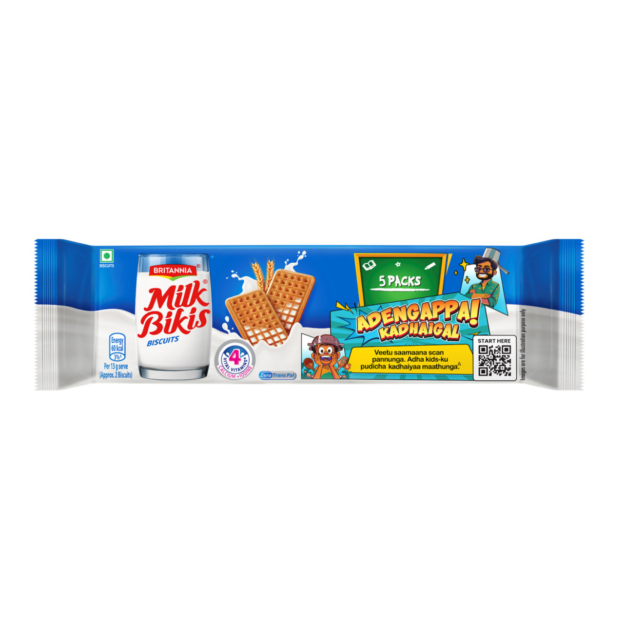 Britannia Milk Bikis Biscuits
