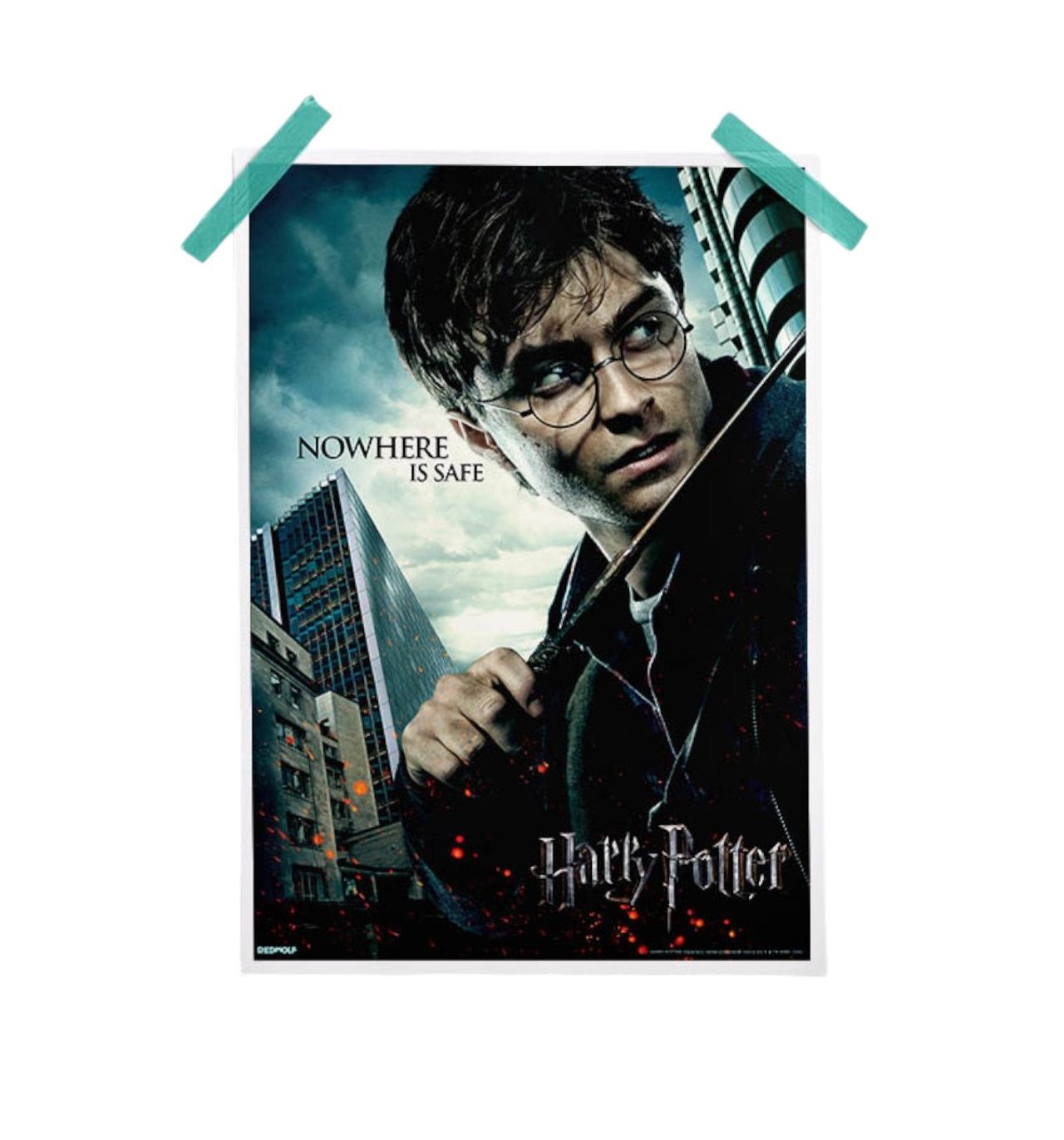 House Of Festivals Harry Potter: Nowhere Is Safe - Harry Potter Official Poster
