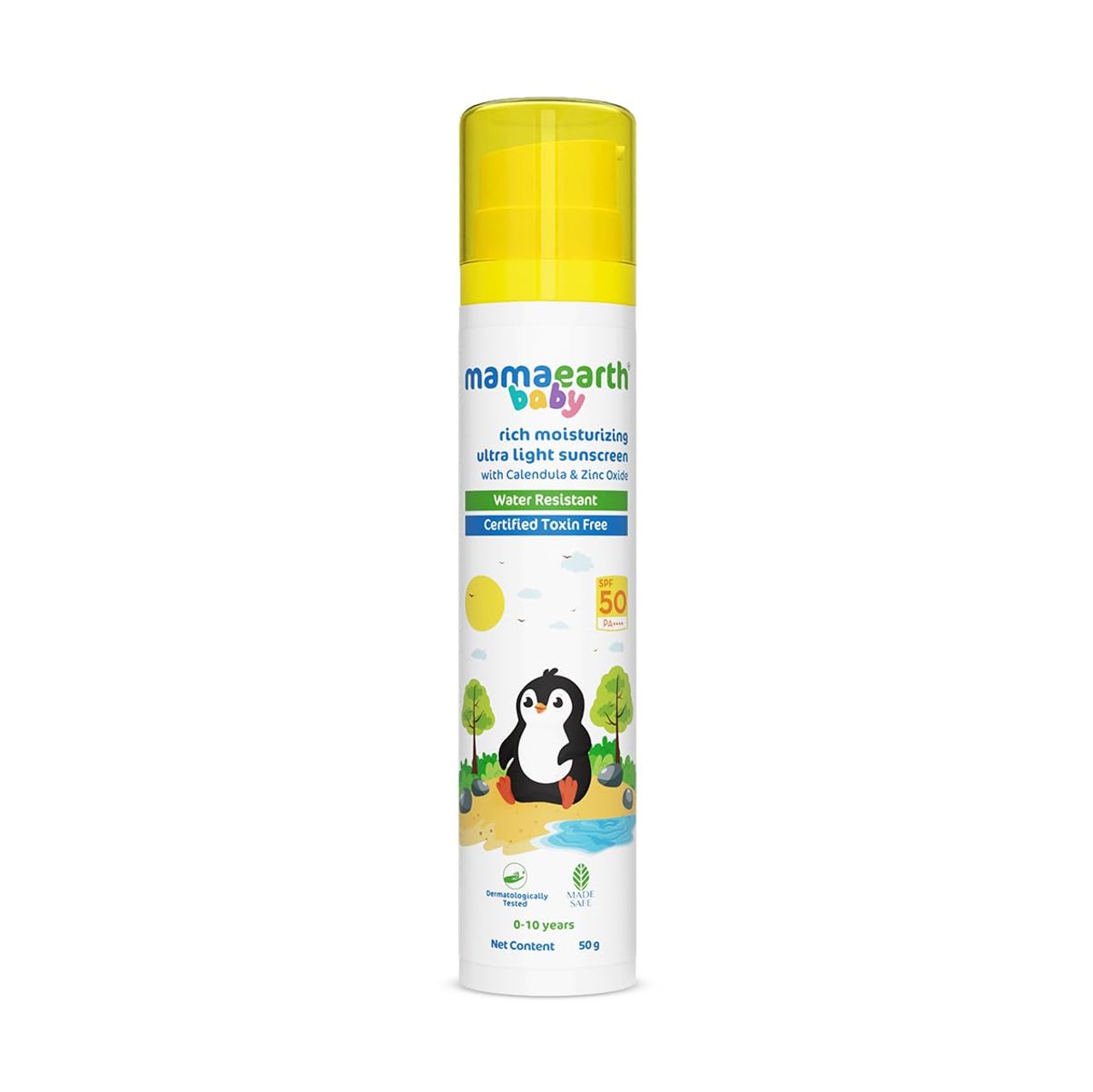 Mamaearth Rich Moisturizing Ultra Light Sunscreen Body For Kids