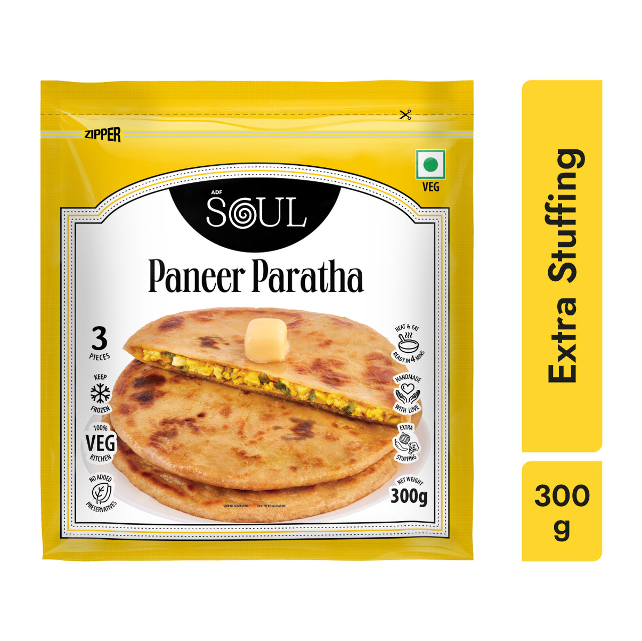 Adf Soul Paneer Paratha