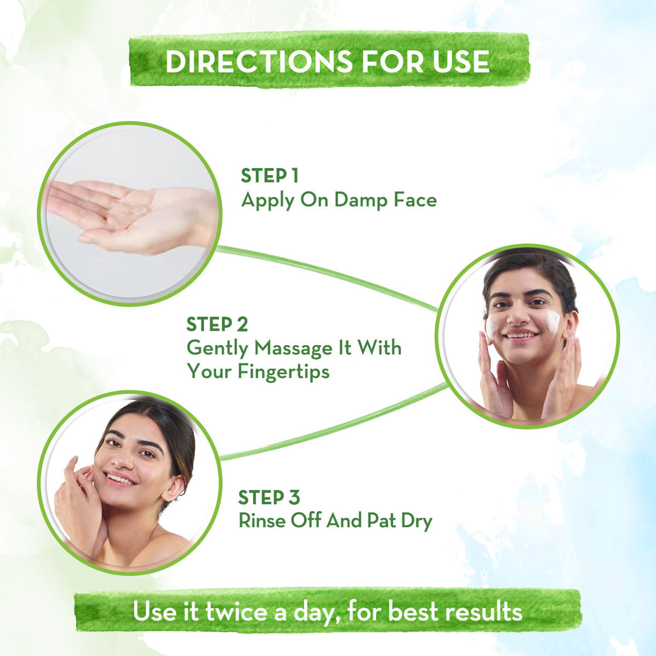 Mamaearth Rice Face Wash With Rice Water & Niacinamide For Glass Skin 100 ml Combo