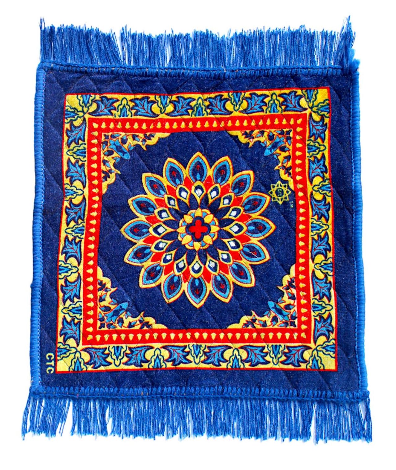 Divine Vibes Divine Art Pooja Asaan - 24x24 Inch