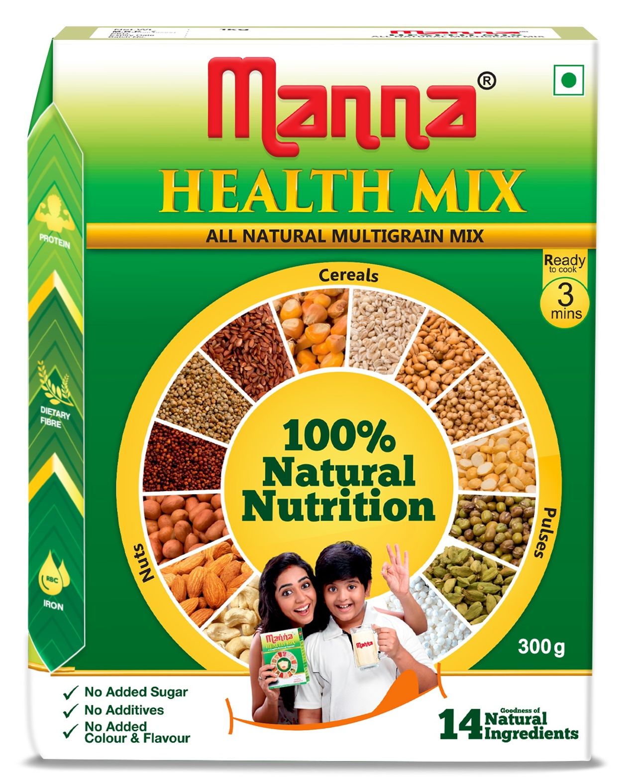 Manna Health Mix- Multigrain Drink For Kids