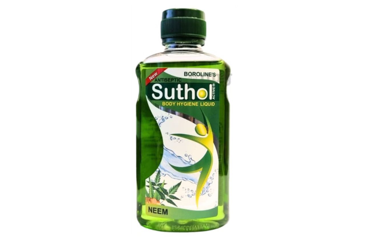 Boroline Suthol Skin Antiseptic Liquid Neem (Plastic Bottle)