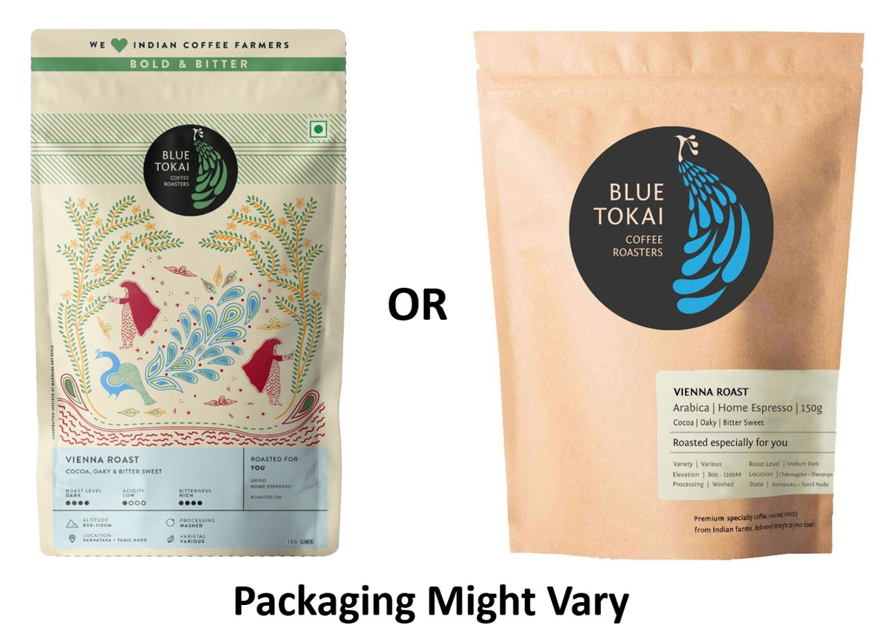 Blue Tokai Vienna Home Espresso Dark Roast Ground Coffee