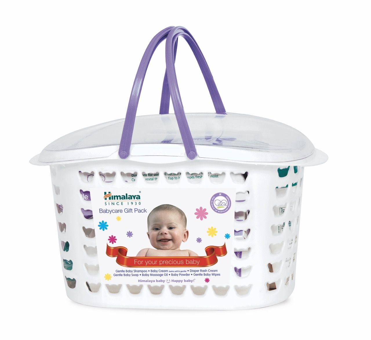Himalaya Floral Baby Gift Set For Kids | Multicolour | 0+ months