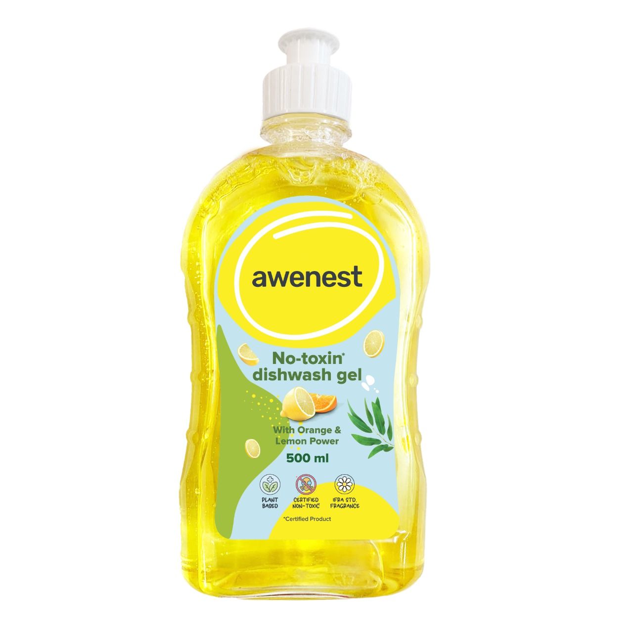 Awenest Plant Based Dishwash Gel | No-toxin