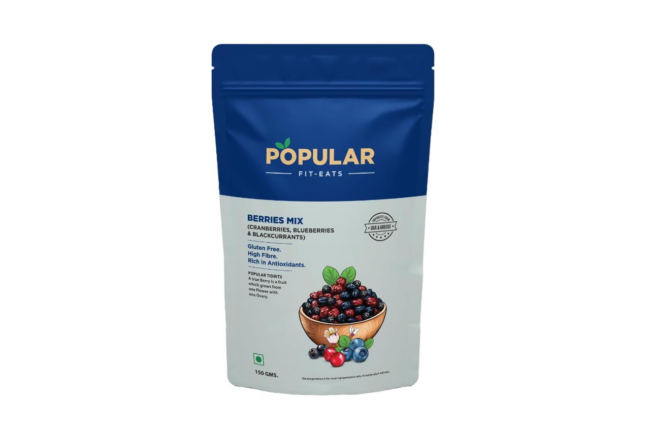Popular Fit Eats Berries Mix ( Cranberry, Blueberry & Blackcurrant)