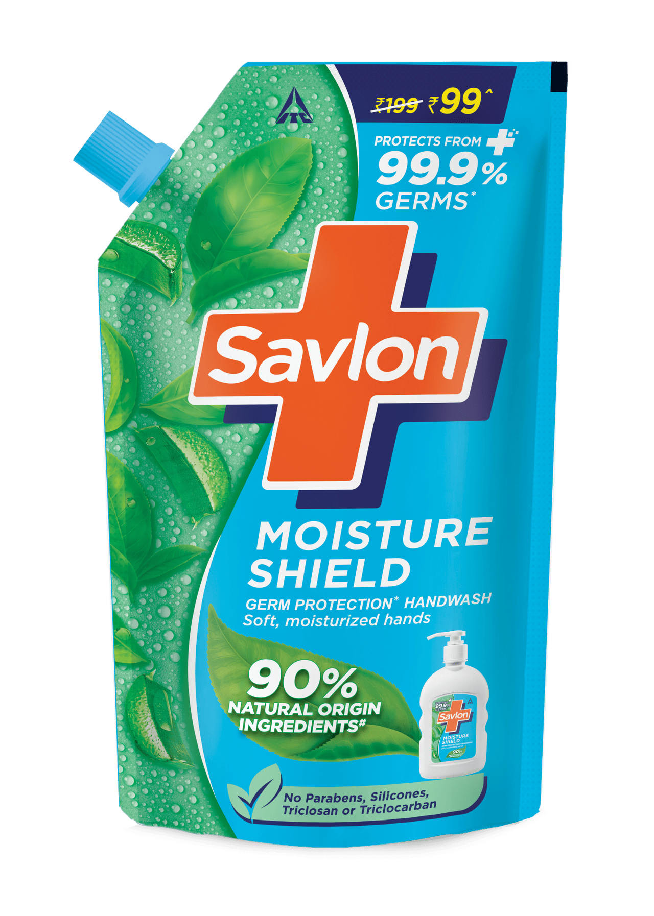 Savlon Handwash Moisture Shield Pouch