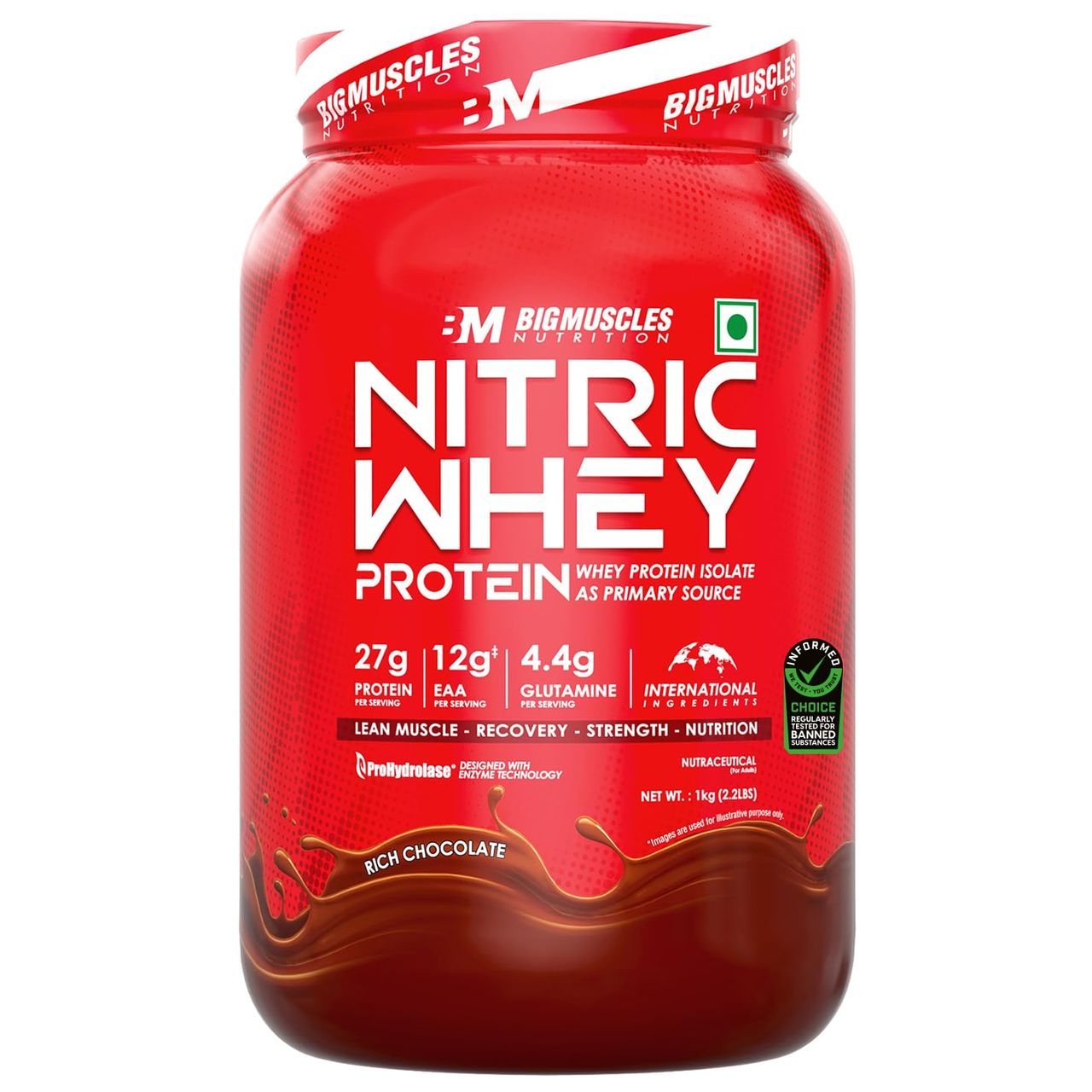 Bigmuscles Nutrition Nitric Whey Rich Chocolate