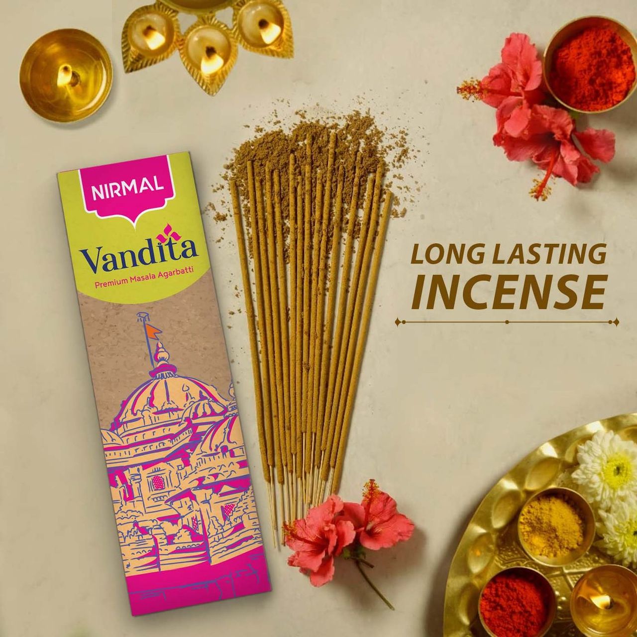 Shubhkart Nirmal Vandita Premium Masala Agarbatti