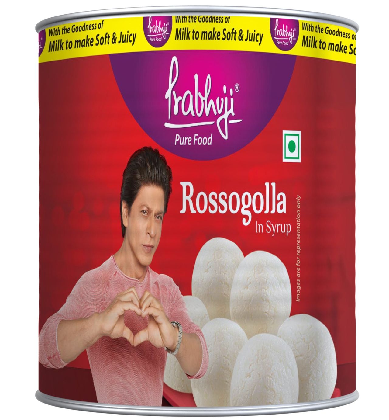 Haldiram Prabhuji Rosogolla (Tin)