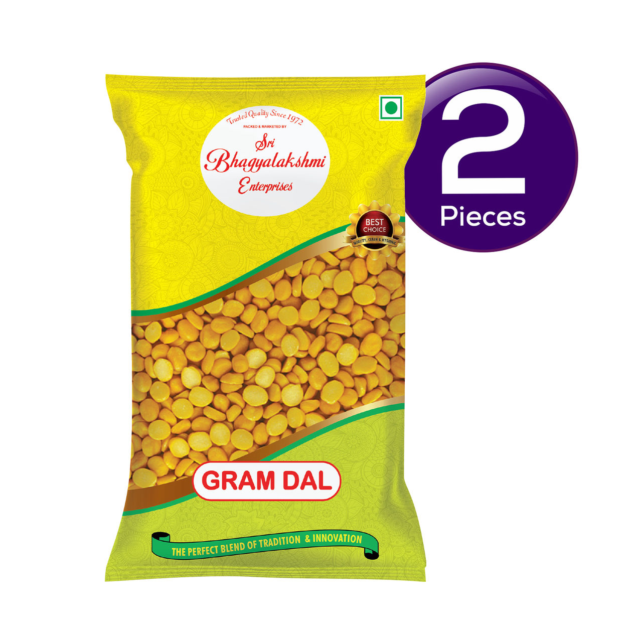 Sri Bhagyalakshmi Gram Dall 500 g Combo