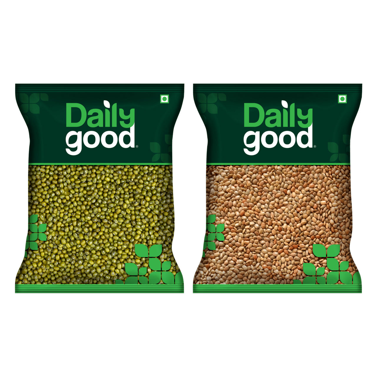Daily Good Unpolished Green Moong Whole(500gms) & Daily Good Horse Gram / Kulthi Bean(500gms) Combo