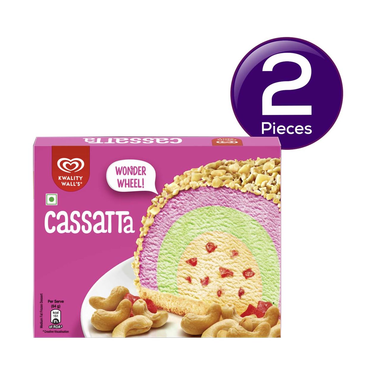 Kwality Walls Cassata 125 ml Combo