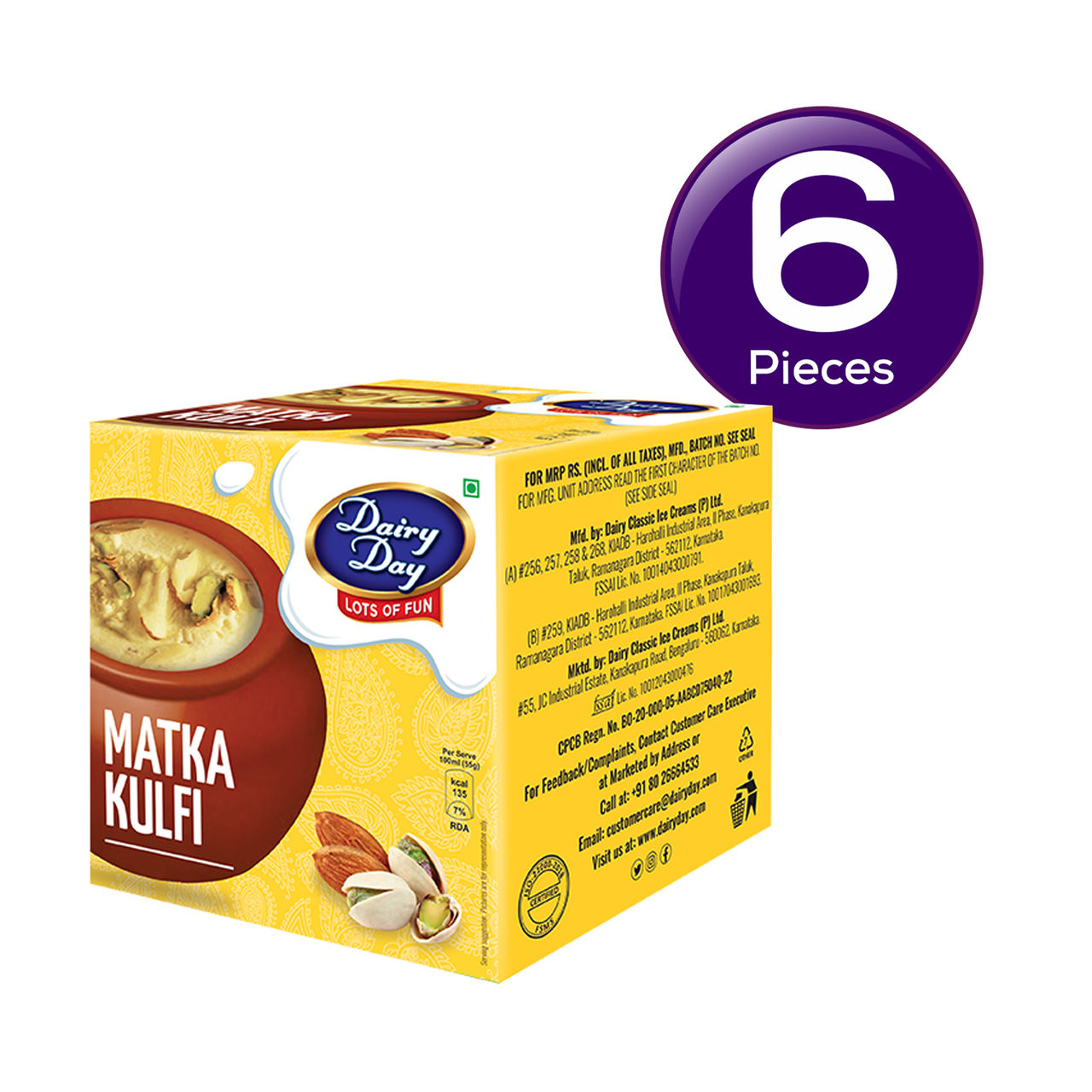 Dairy Day Matka Kulfi 100 ml Combo