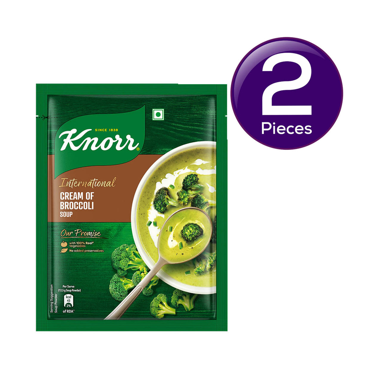 Knorr Cream of Brocolli Soup 50 g Combo