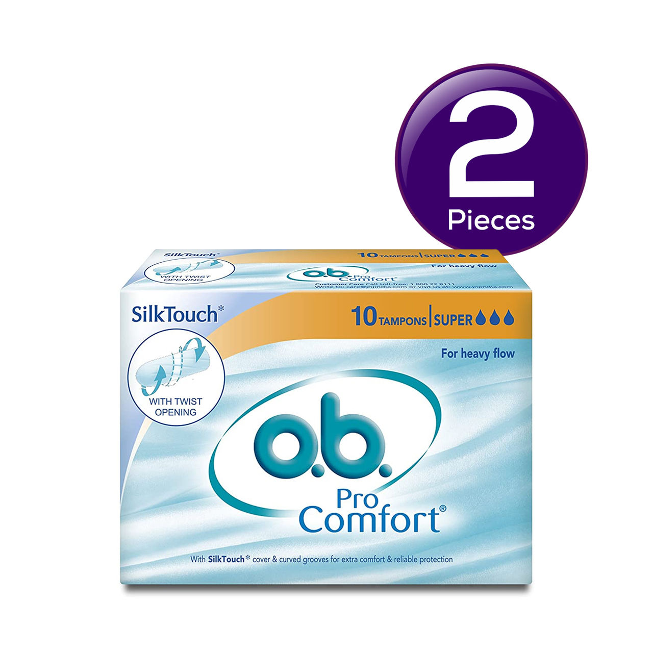 Stayfree OB-Super Pro Comfort Tampons 10s 10 pc Combo