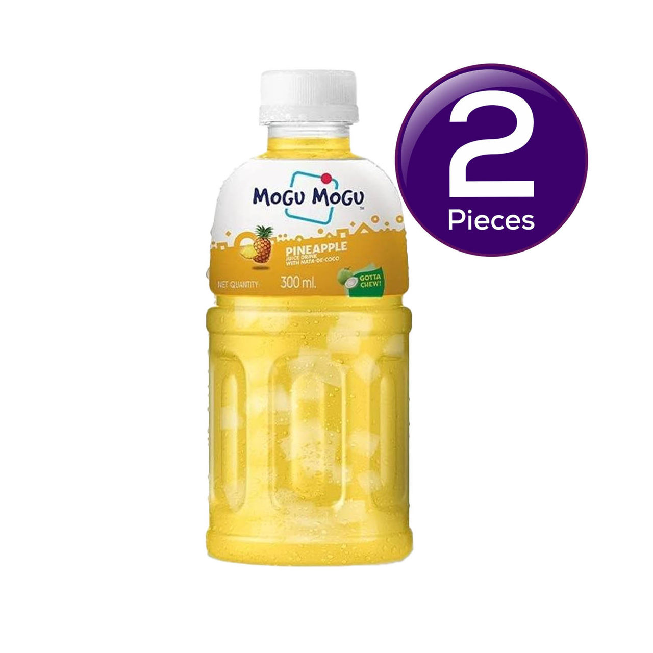 Mogu Mogu Pineapple Juice Drink 300 ml Combo