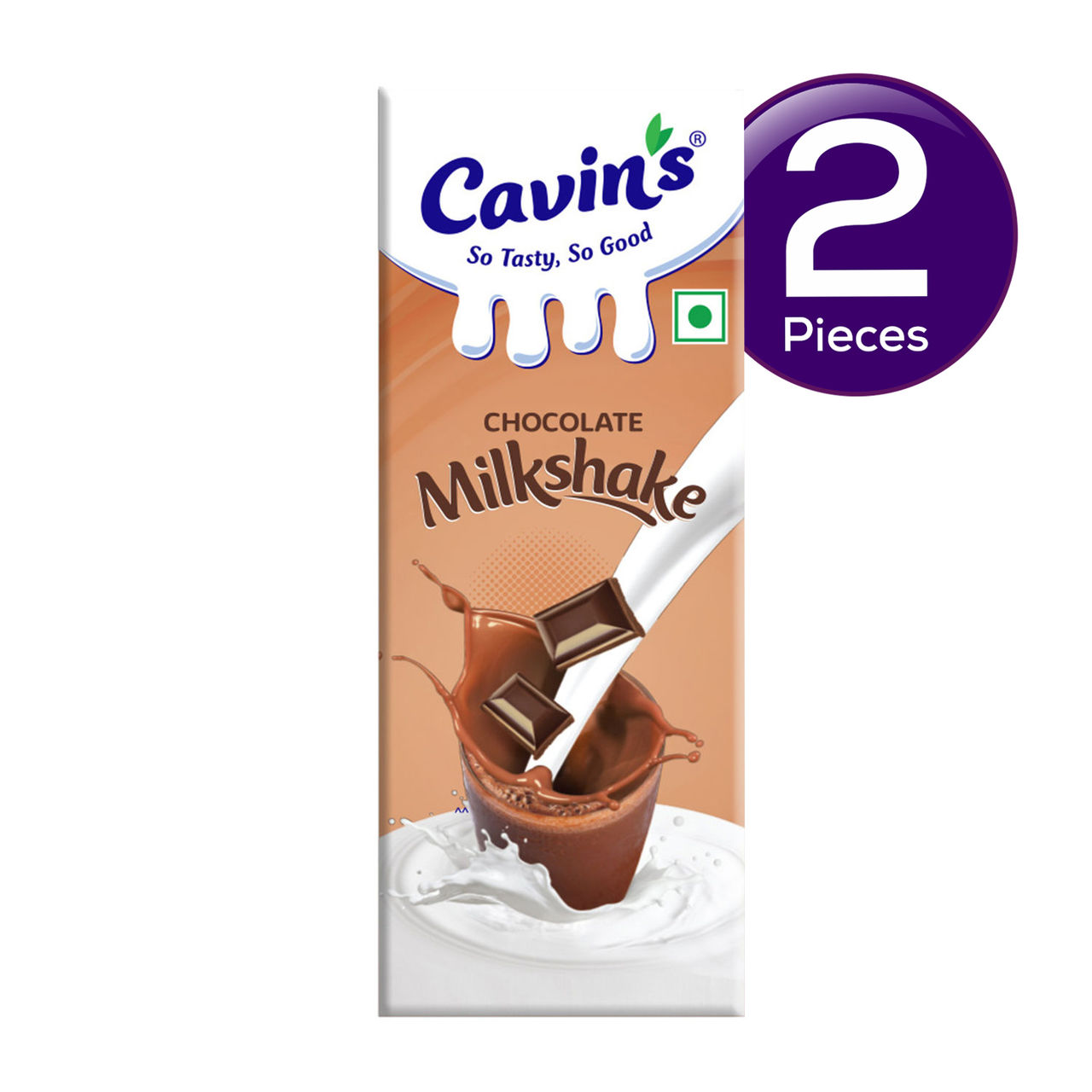 Cavin's Chocolate Milkshake Tetrapack 180 ml Combo