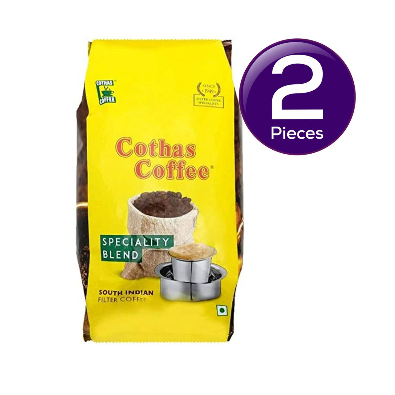 Cothas Speciality Blend Coffee 85:15 500 g Combo